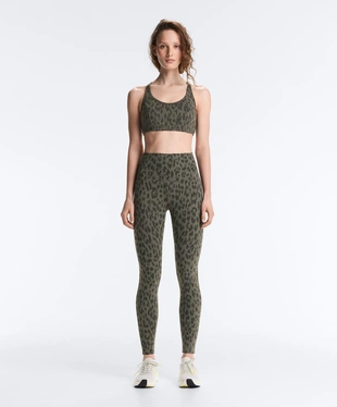 Легинсы Evermove до щиколотки High rise с леопардовым принтом- Заказать в России