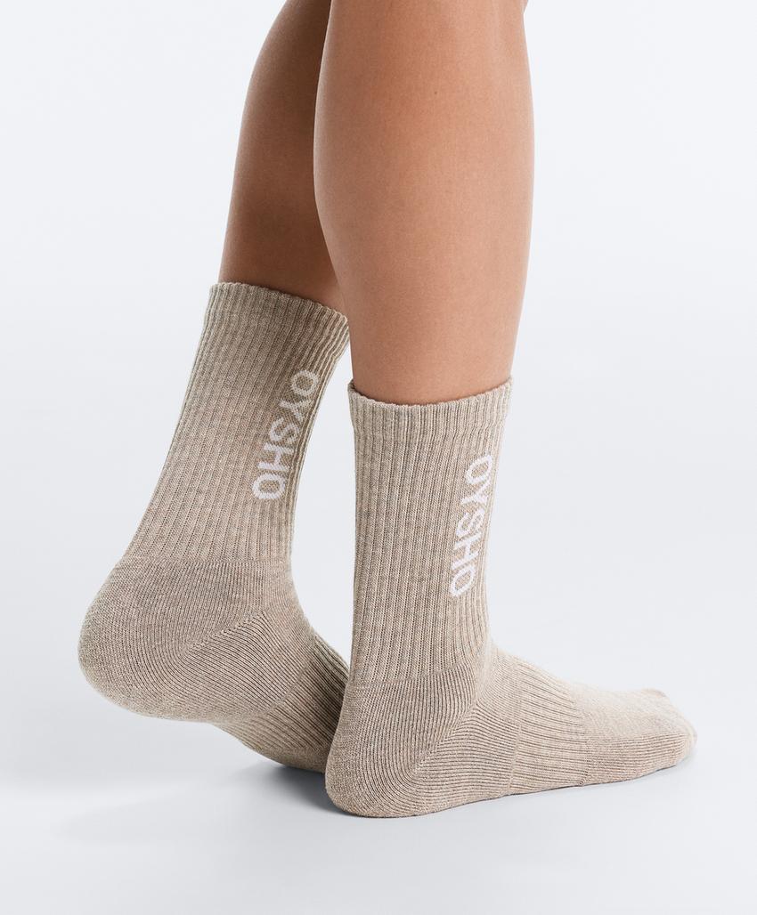 3 пары классических носков из смесового хлопка