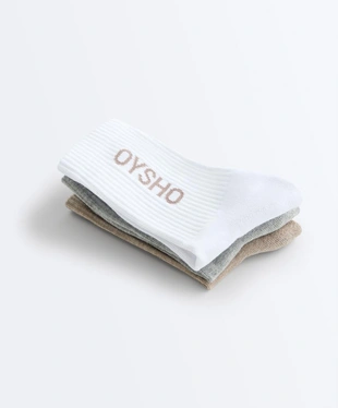 3 пары классических носков из смесового хлопка- Заказать в России