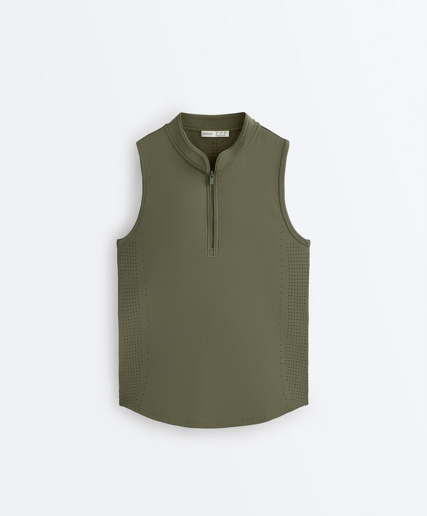 Майка с молнией