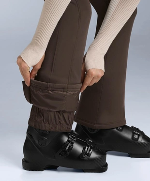 Water-resistant flare stretch Ski trousers- Заказать в России