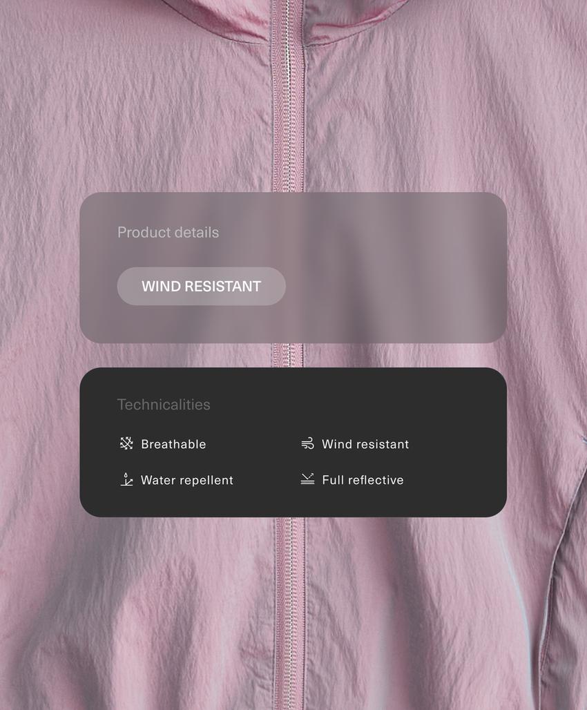 Куртка Track из переливчатой ткани