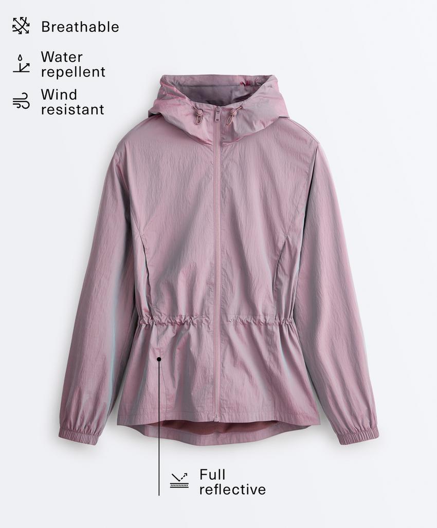 Куртка Track из переливчатой ткани