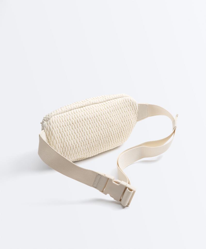 Стеганая поясная сумка