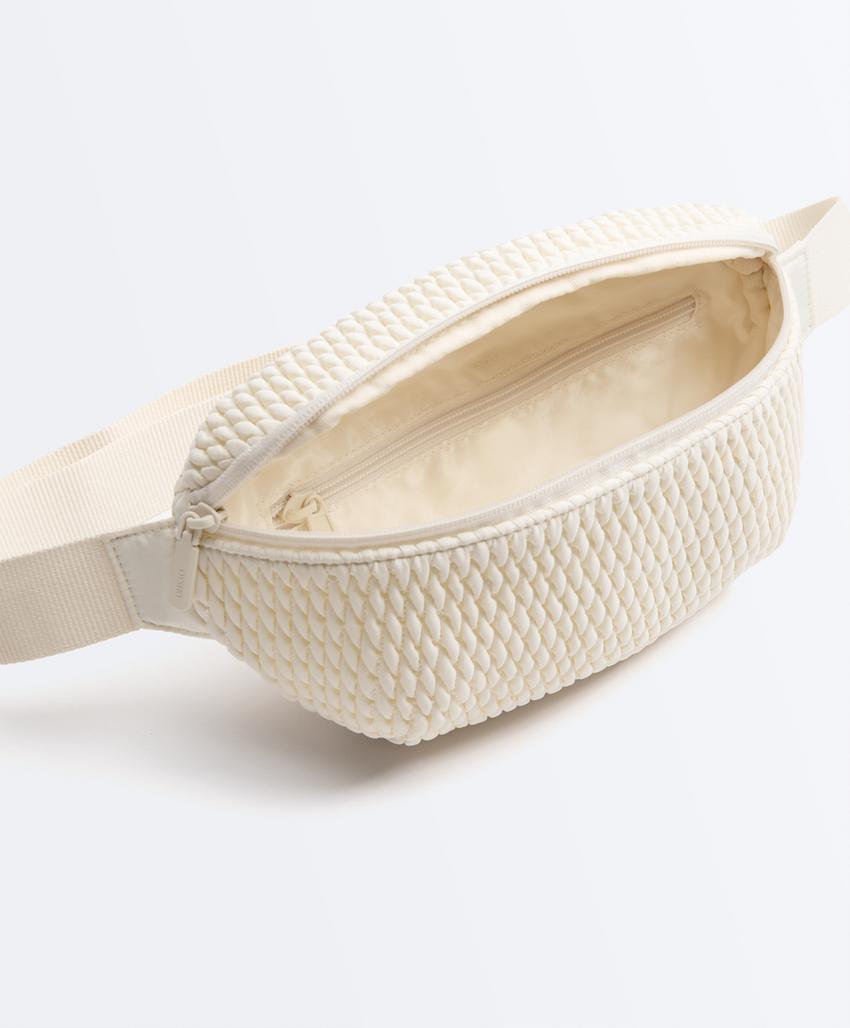 Стеганая поясная сумка