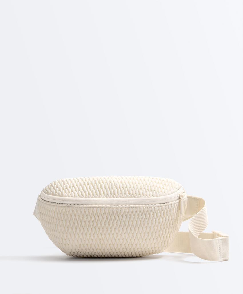 Стеганая поясная сумка