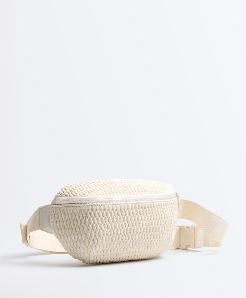 Стеганая поясная сумка