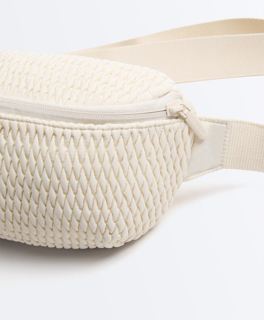 Стеганая поясная сумка