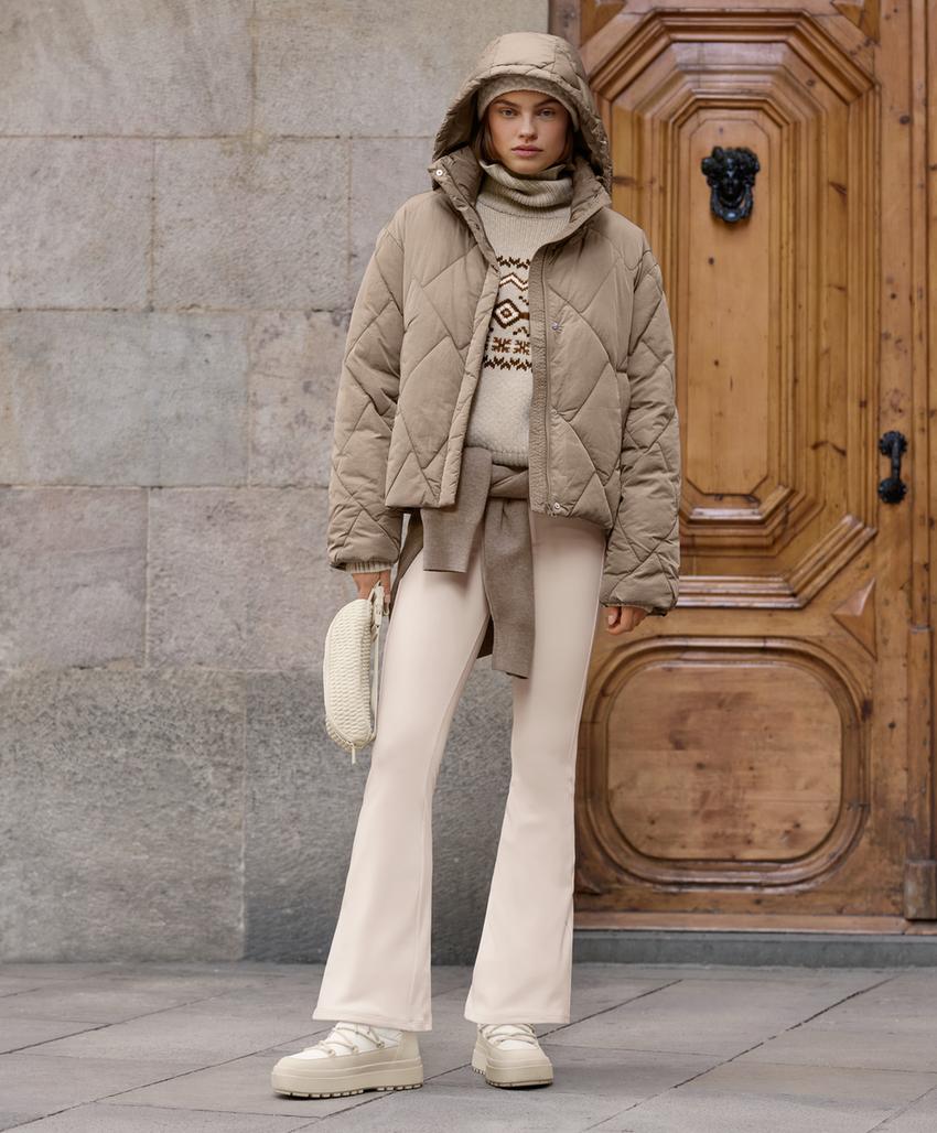 Стеганая поясная сумка