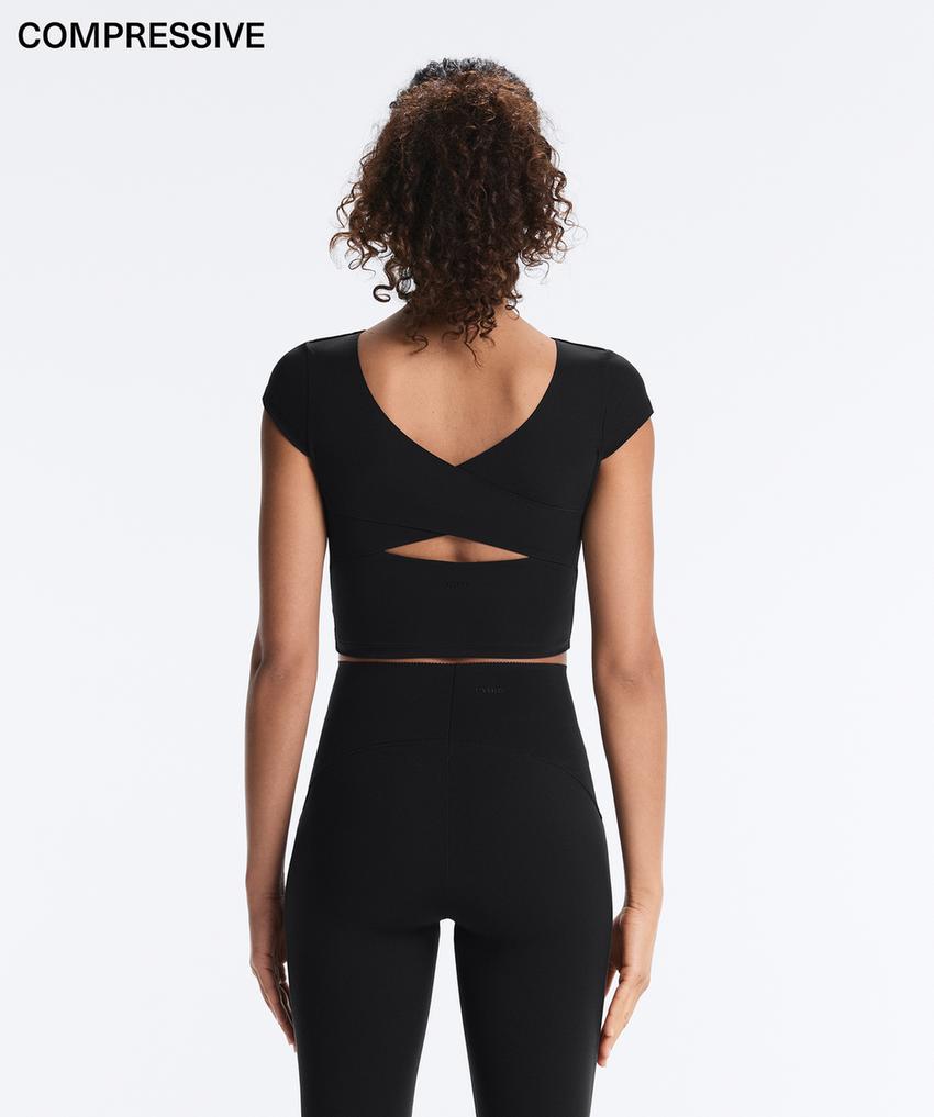 Tank top Compressive со швами