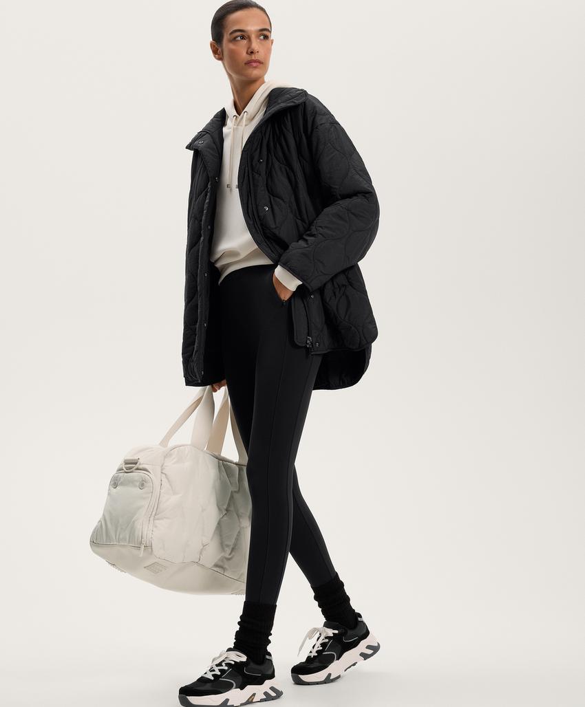 Легинсы длиной до щиколотки Warm с карманами и высокой посадкой, 70 см