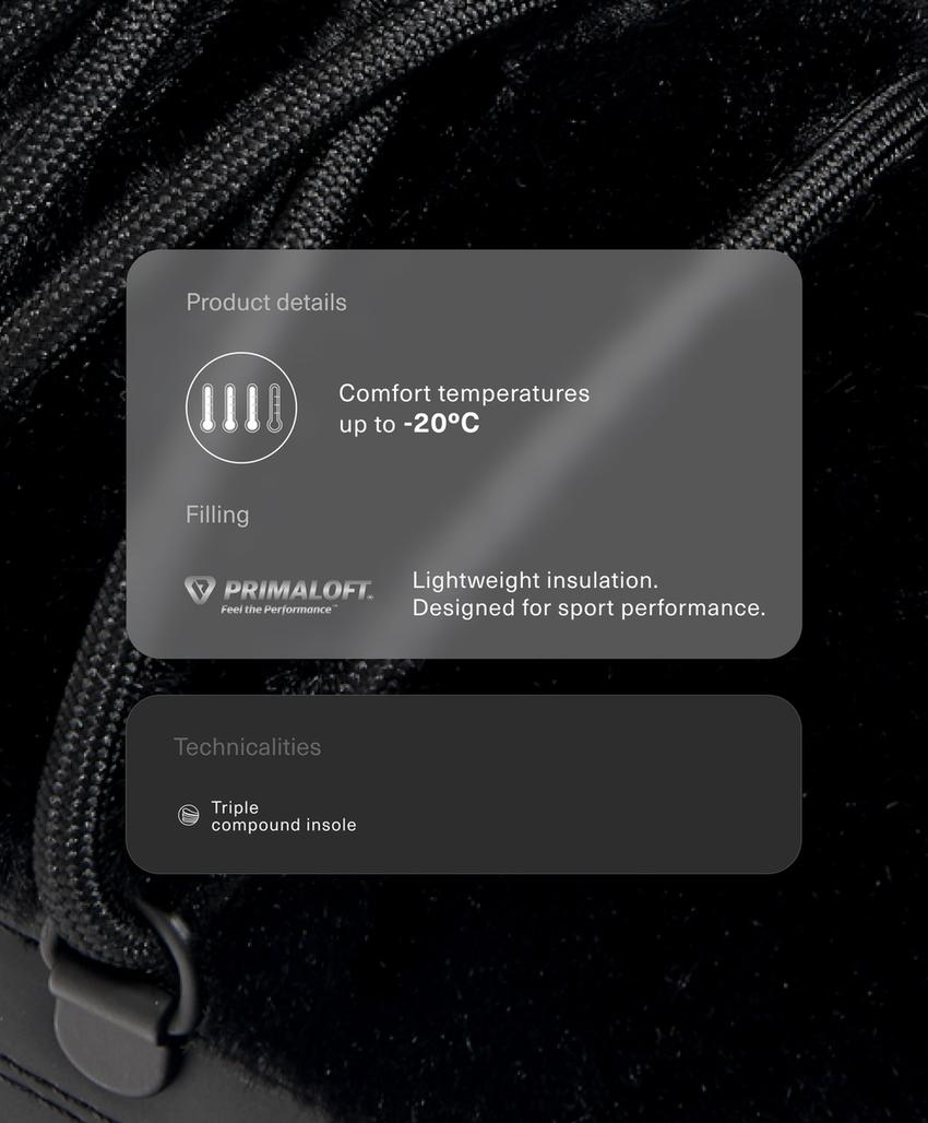 Ботинки из технического искусственного меха с шнуровкой