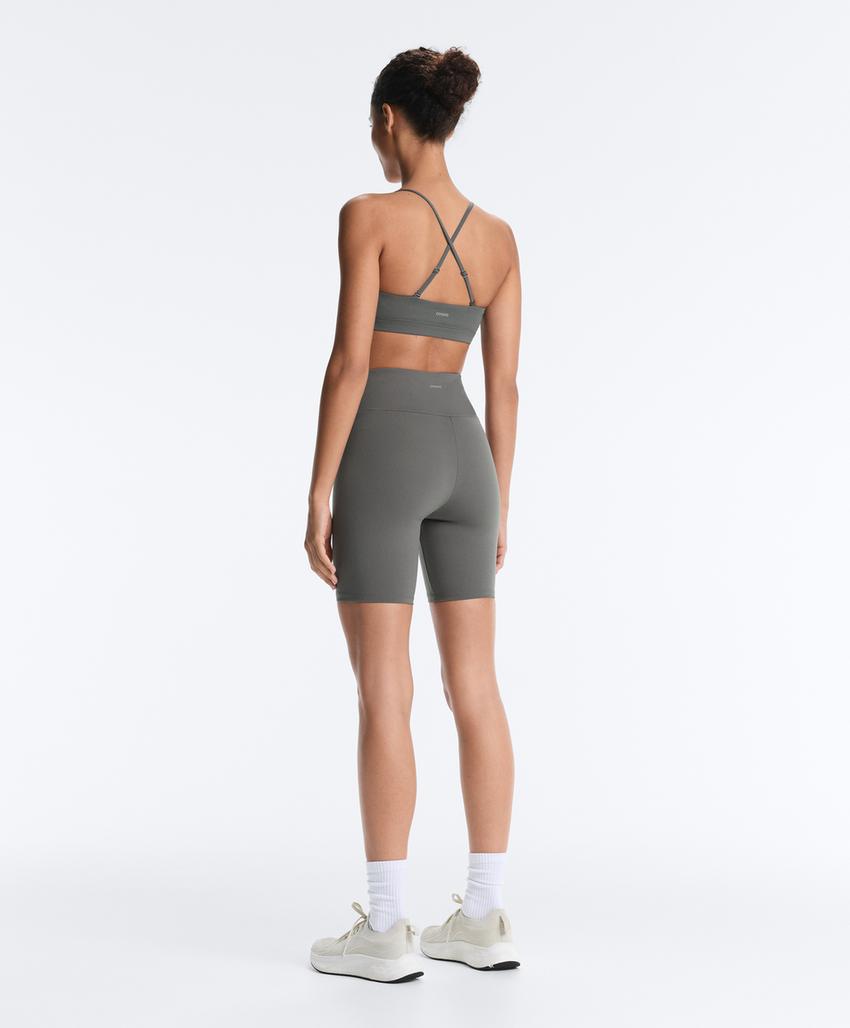 Байкерские леггинсы с высокой посадкой comfortlux 20см