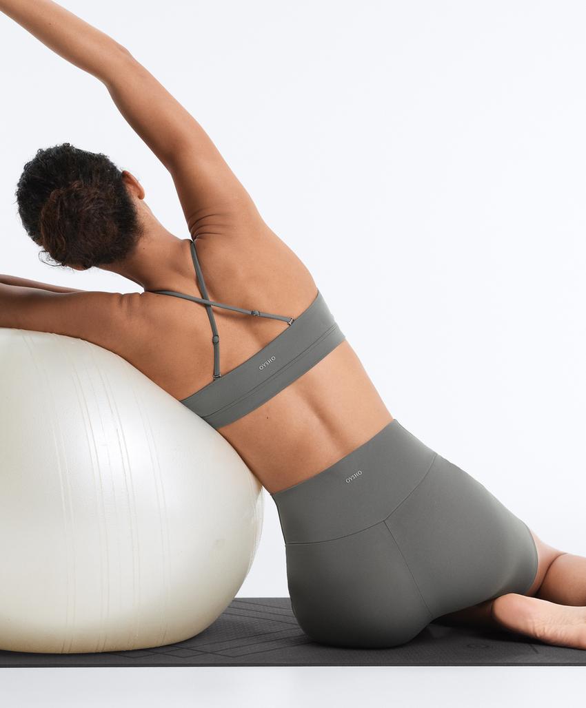 Байкерские леггинсы с высокой посадкой comfortlux 20см