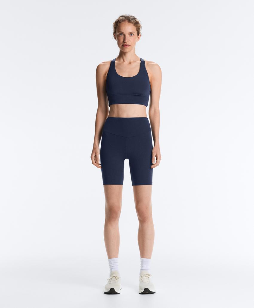 Байкерские леггинсы с высокой посадкой comfortlux 20см