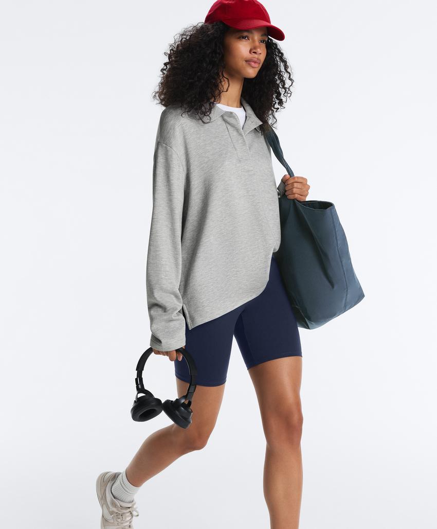 Байкерские леггинсы с высокой посадкой comfortlux 20см