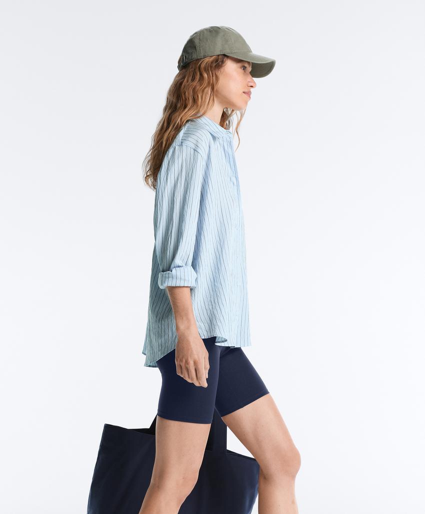 Байкерские леггинсы с высокой посадкой comfortlux 20см