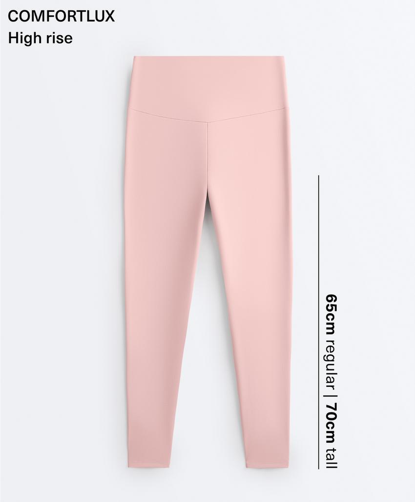 Леггинсы comfortlux с высокой посадкой и длиной до щиколотки