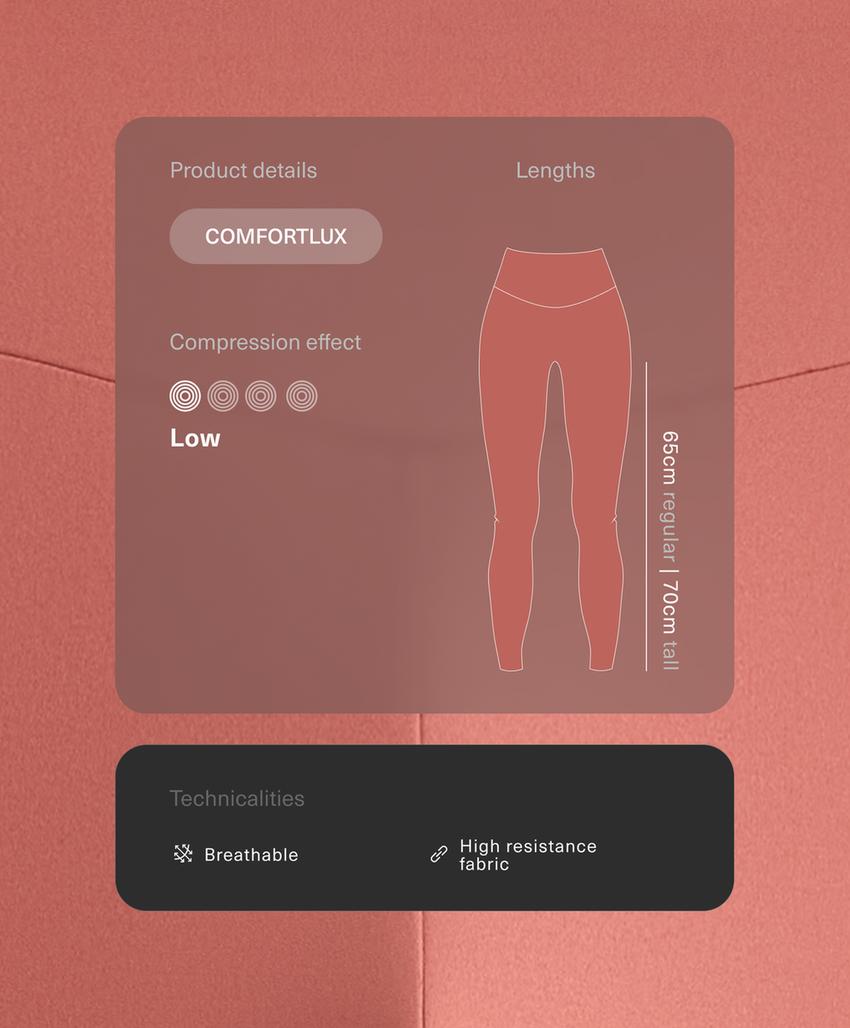 Леггинсы comfortlux с высокой посадкой и длиной до щиколотки