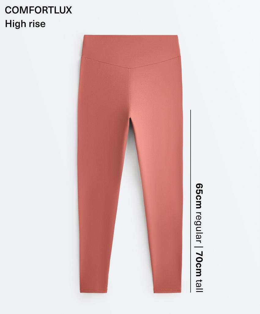 Леггинсы comfortlux с высокой посадкой и длиной до щиколотки