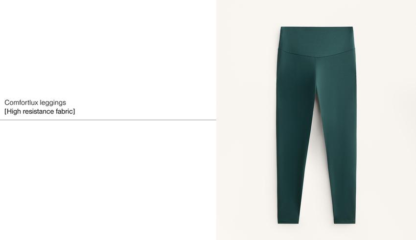 Леггинсы comfortlux с высокой посадкой и длиной до щиколотки