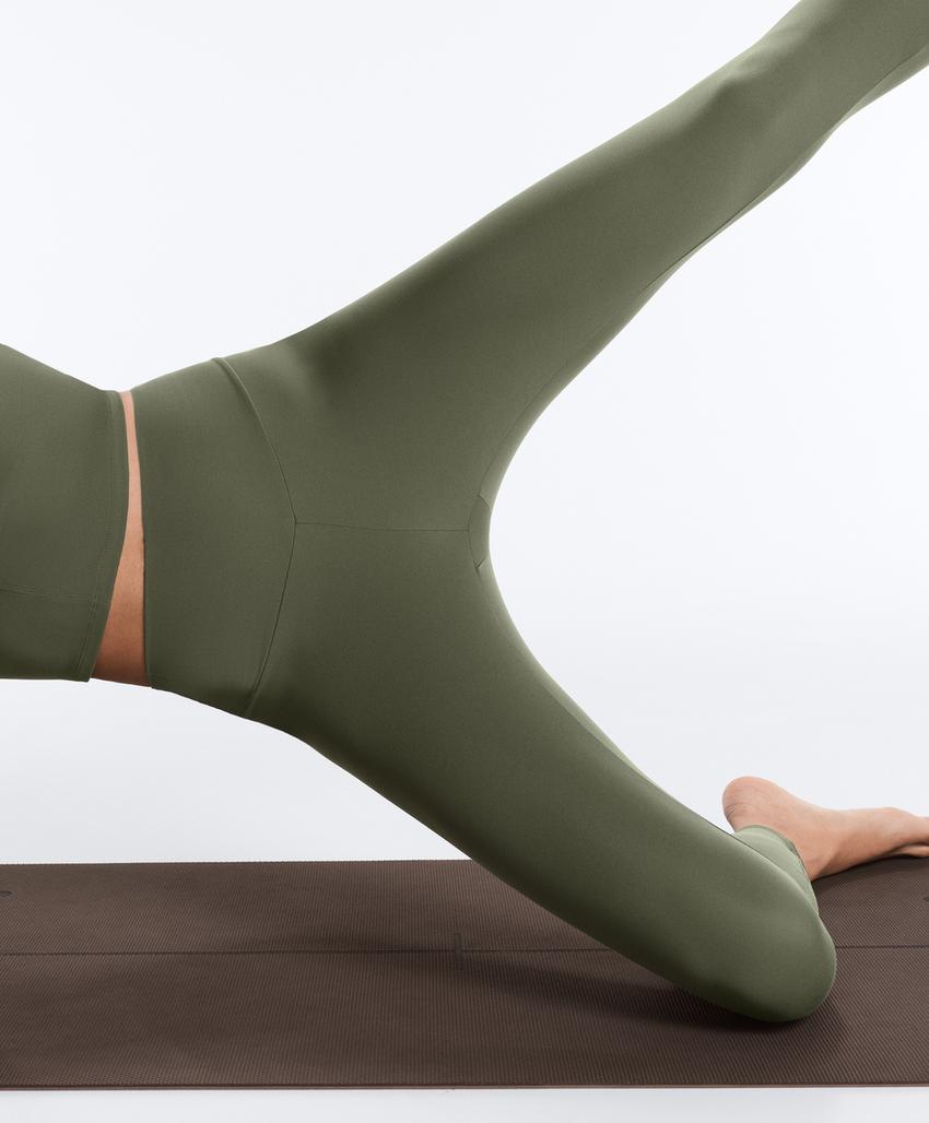 Комфортные леггинсы с высокой посадкой до щиколотки comfortlux