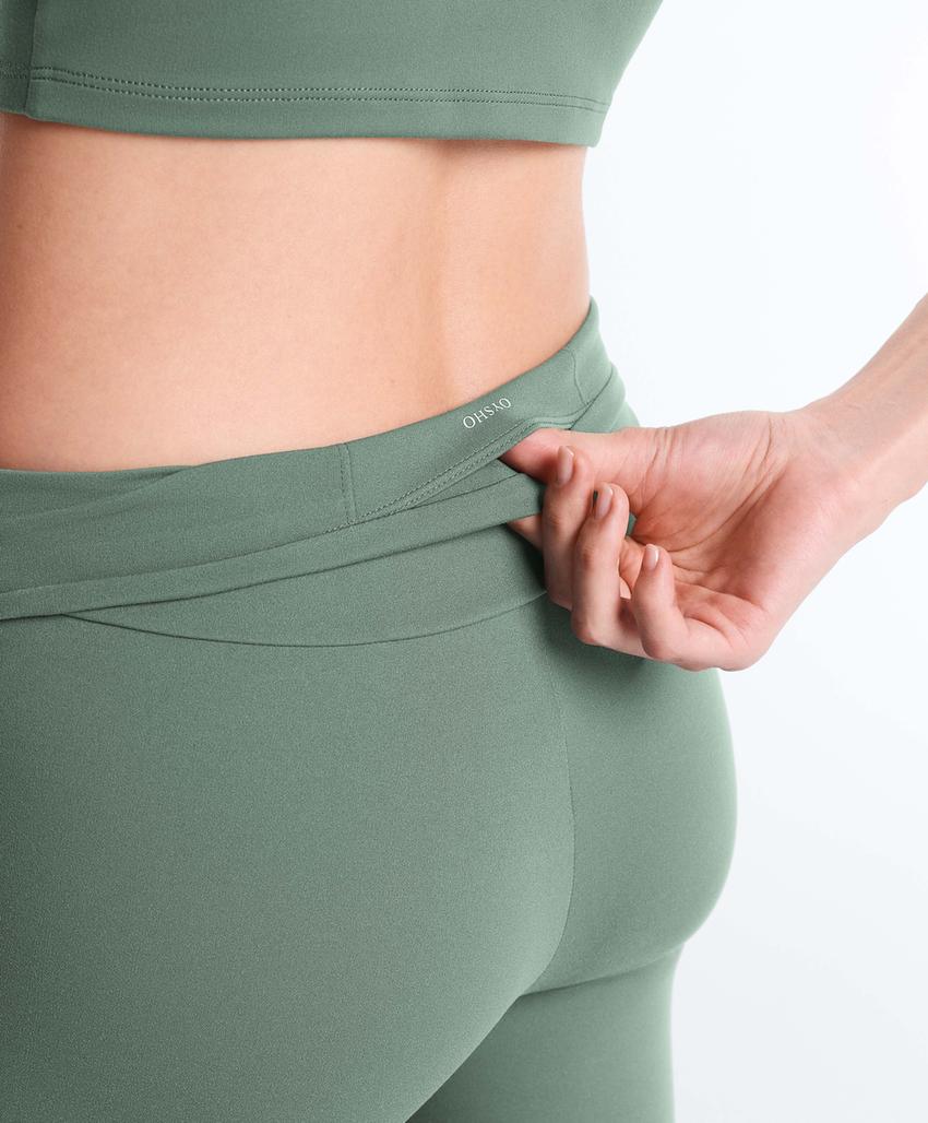 Комфортные леггинсы с высокой посадкой до щиколотки comfortlux