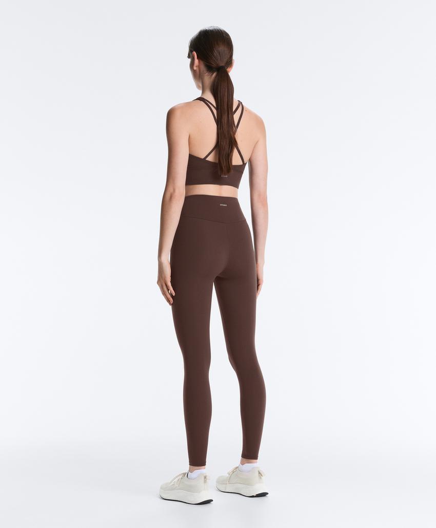 Комфортные леггинсы с высокой посадкой до щиколотки comfortlux