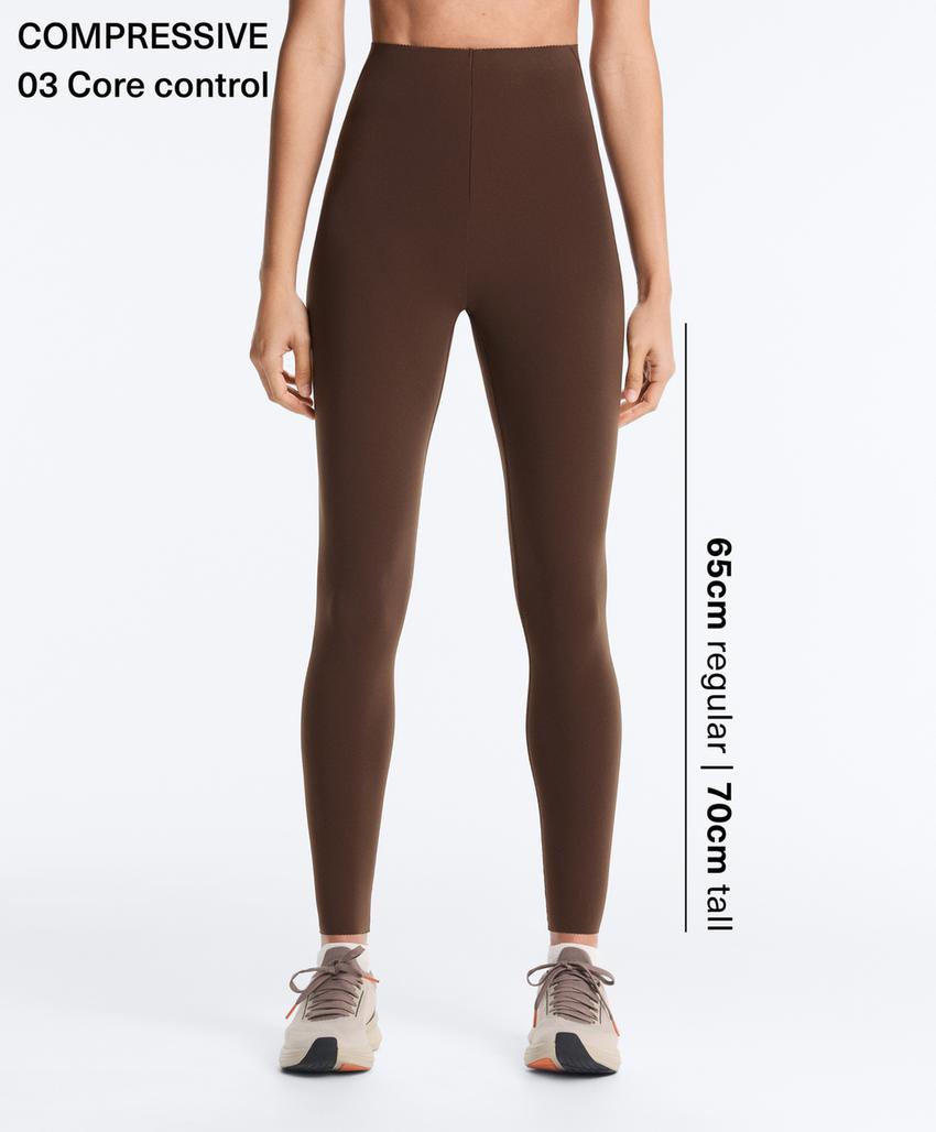 Леггинсы с высокой посадкой для коррекции фигуры до щиколотки