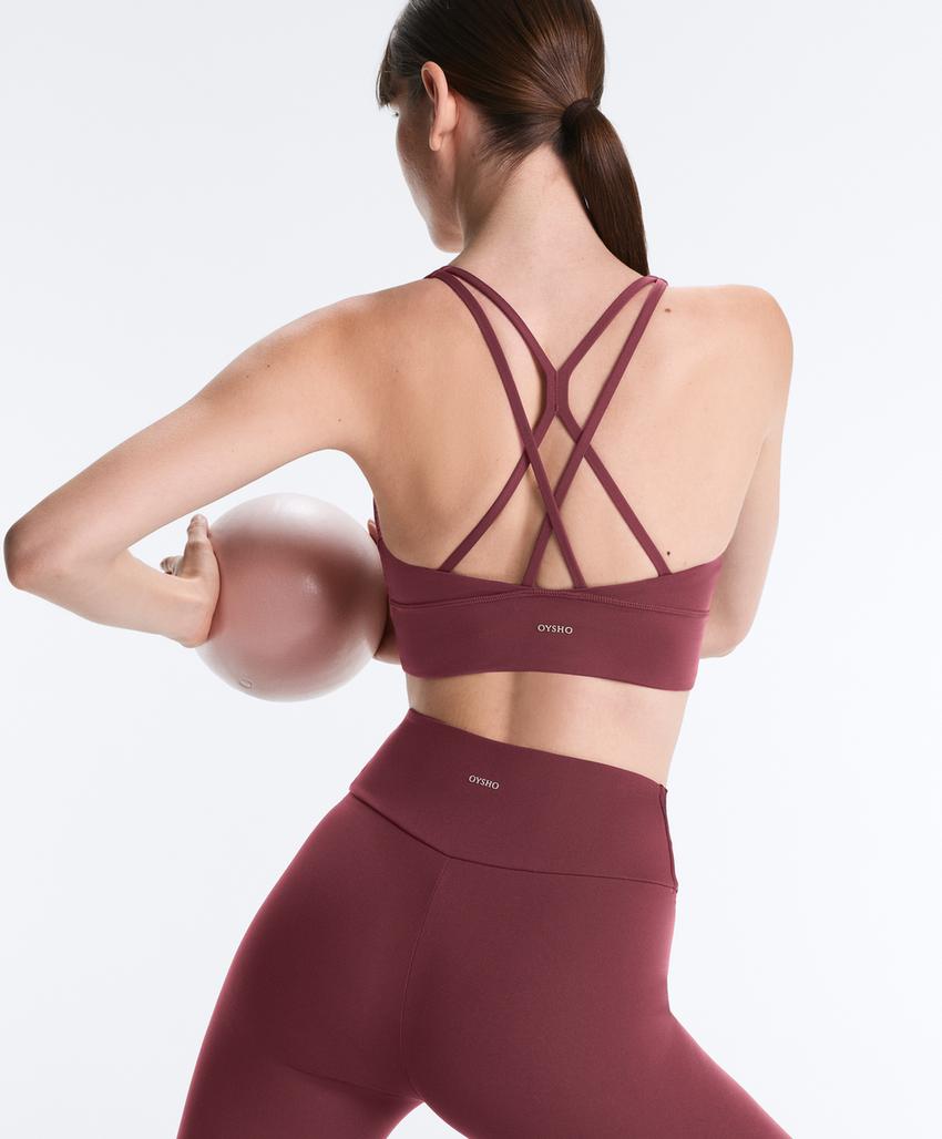 Спортивный бюстгальтер средней поддержки comfortlux с чашечками