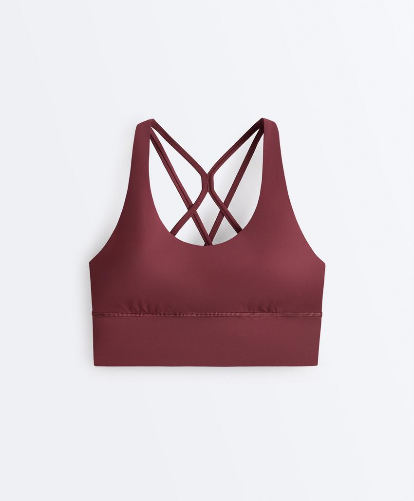 Спортивный бюстгальтер средней поддержки comfortlux с чашечками