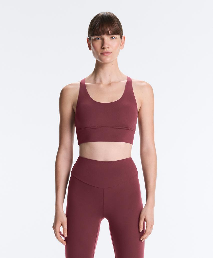 Спортивный бюстгальтер средней поддержки comfortlux с чашечками