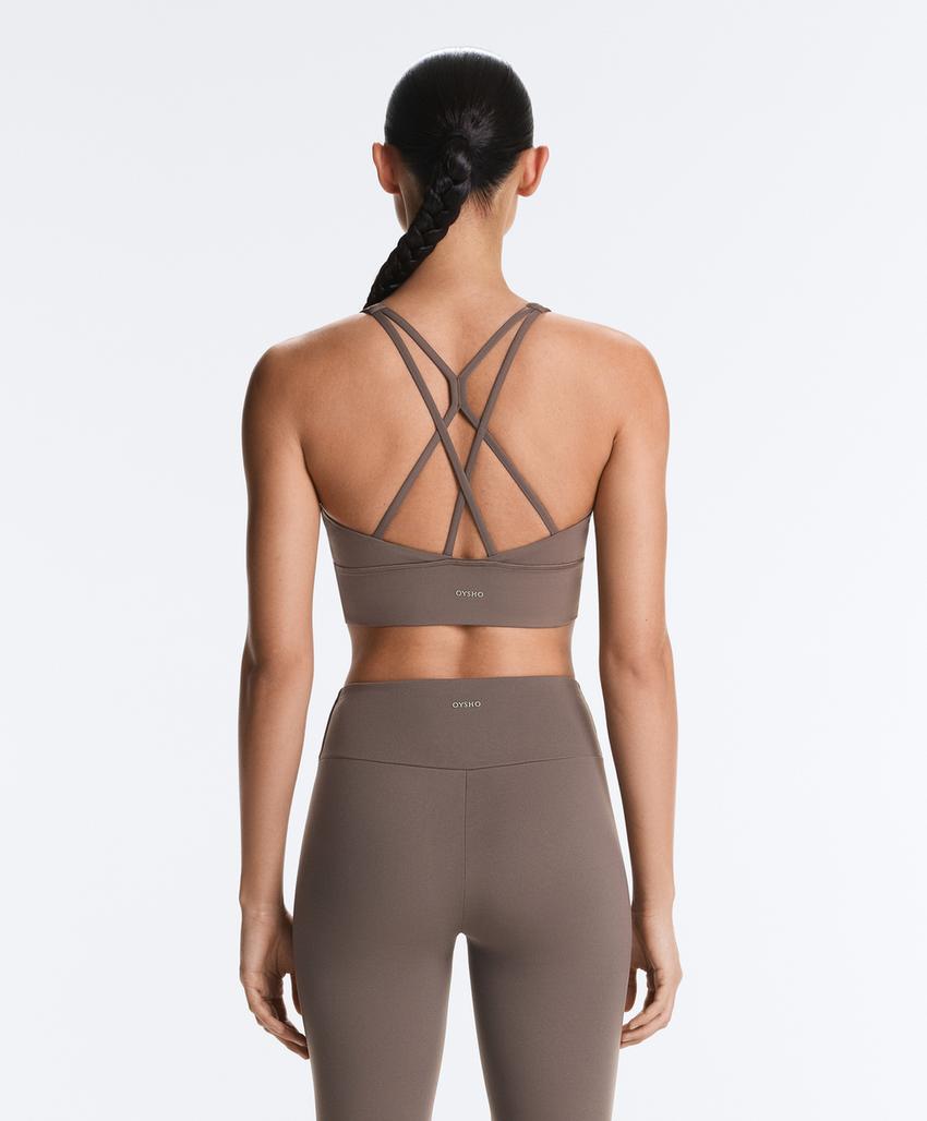 Спортивный топ средней поддержки comfortlux с чашечками