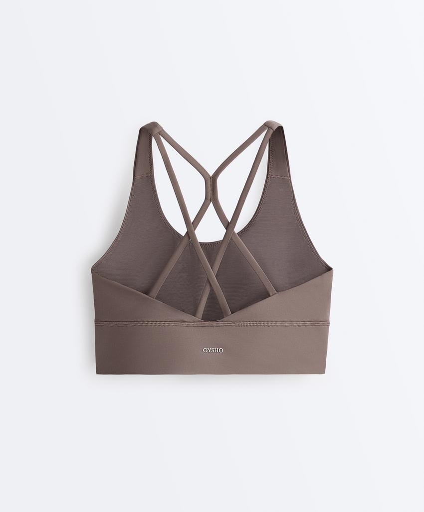 Спортивный топ средней поддержки comfortlux с чашечками