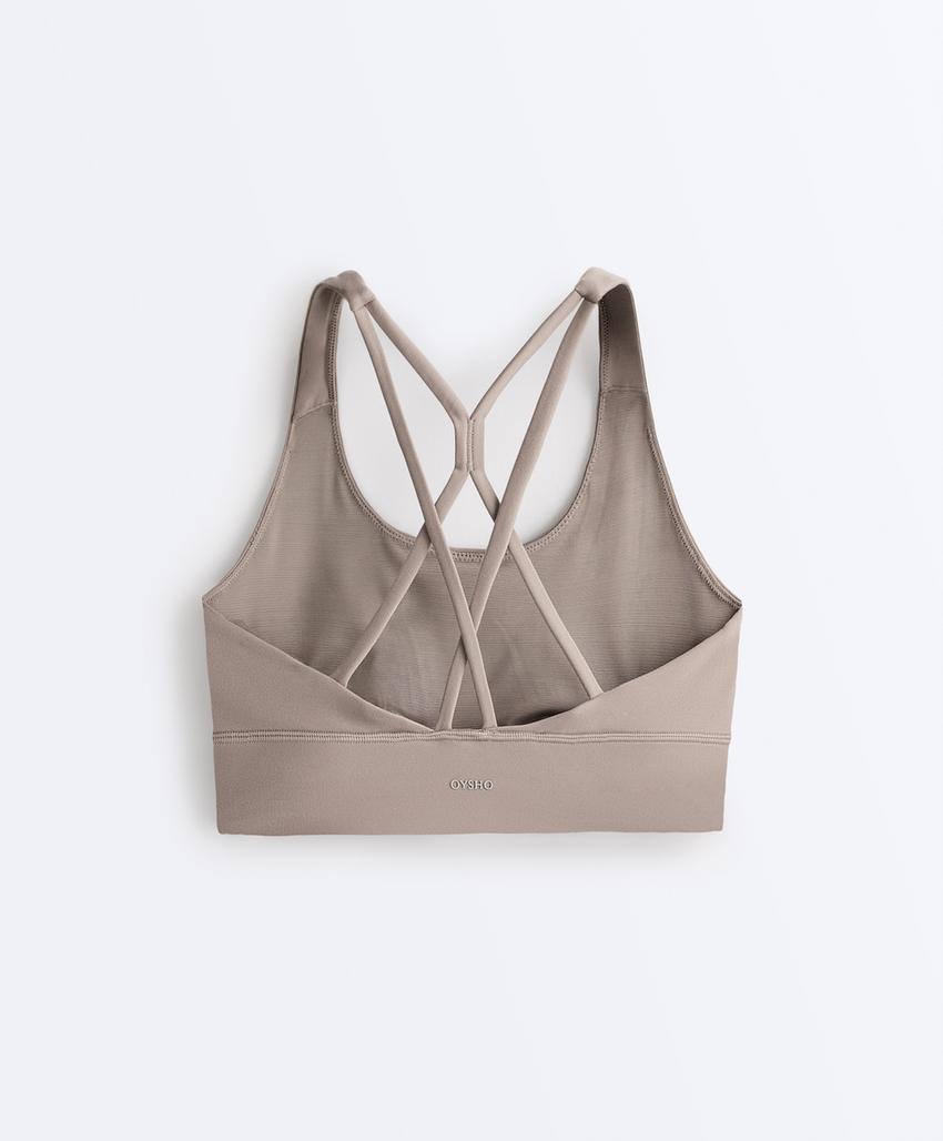 Спортивный топ средней поддержки comfortlux с чашечками