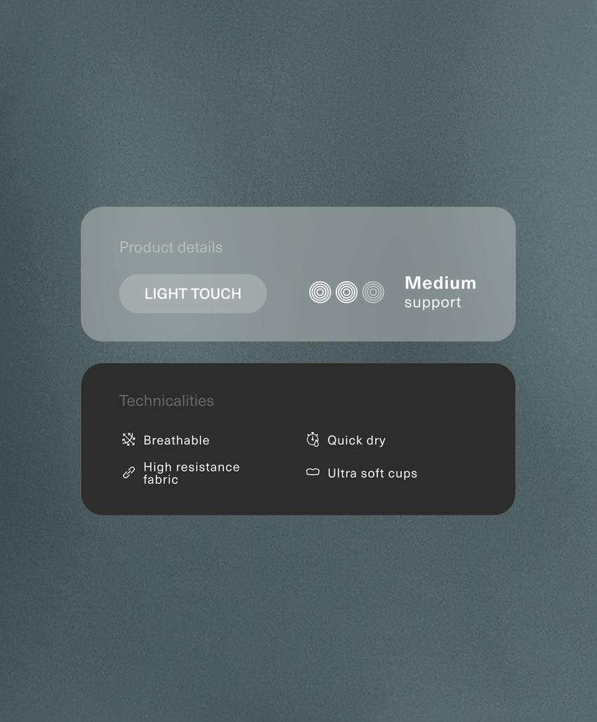 Tank top Light Touch с перекрестной спинкой