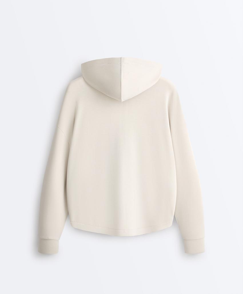 Толстовка на молнии из мягкого модала