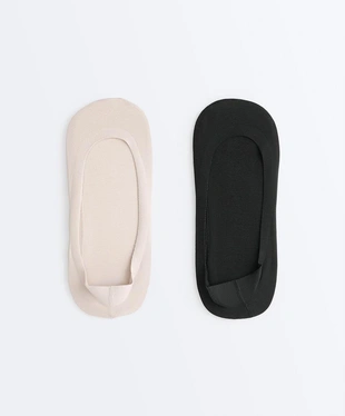 2 пары носков-следков из смесового хлопка с низким вырезом- Заказать в России