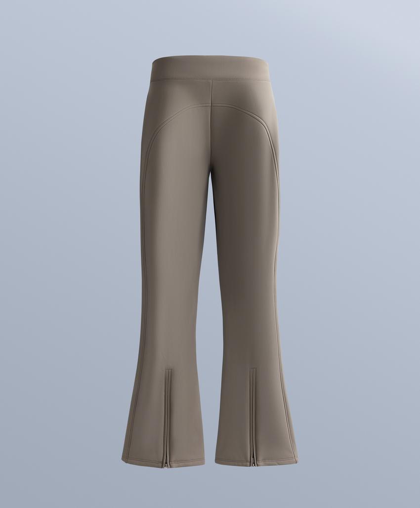Water-resistant flare stretch SKI trousers