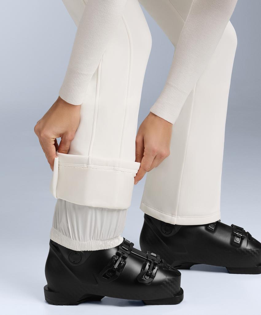 Water-resistant flare stretch SKI trousers
