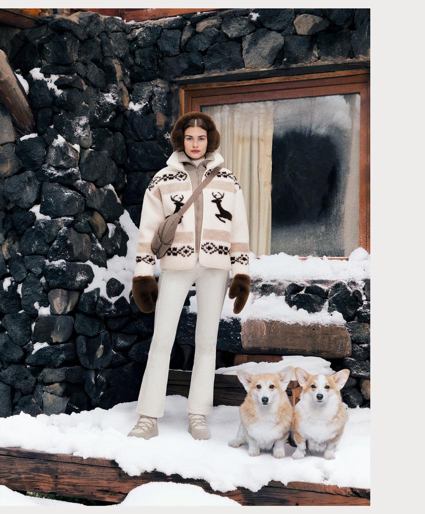 Water-resistant flare stretch SKI trousers