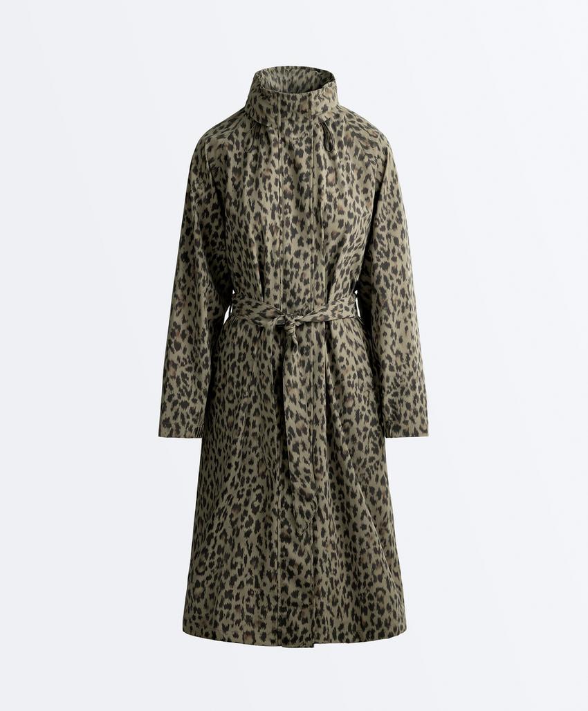 Удлиненный ультралегкий плащ с водонепроницаемостью 10 000 мм