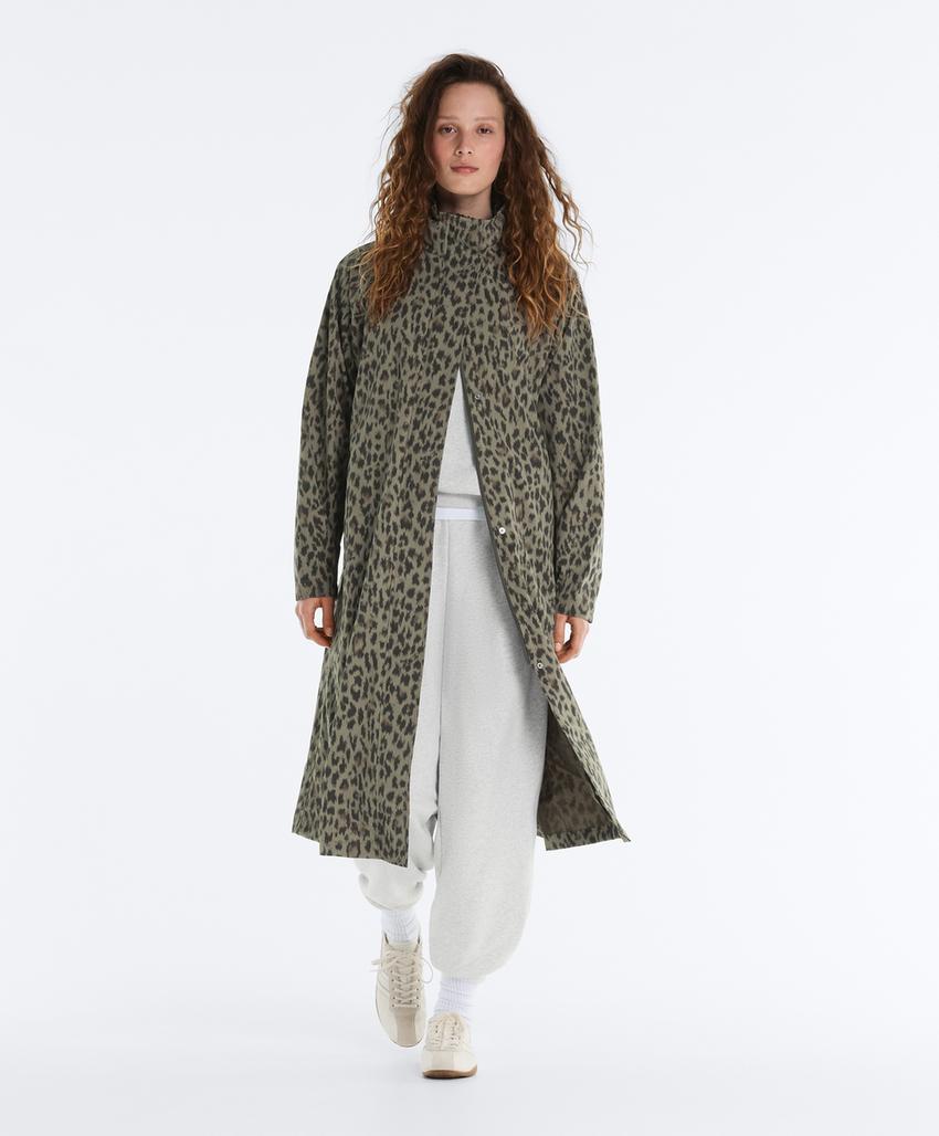 Удлиненный ультралегкий плащ с водонепроницаемостью 10 000 мм