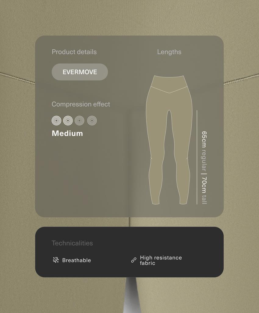 Легинсы Evermove до щиколотки с высокой посадкой