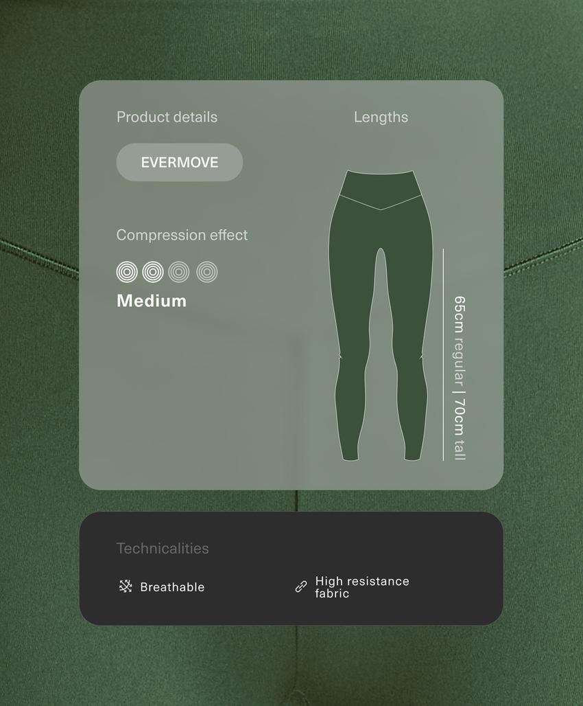 Легинсы Evermove до щиколотки с высокой посадкой