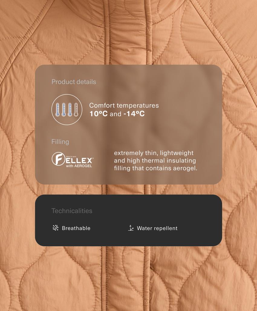 Водоотталкивающая утепленная куртка FELLEX® AEROGEL