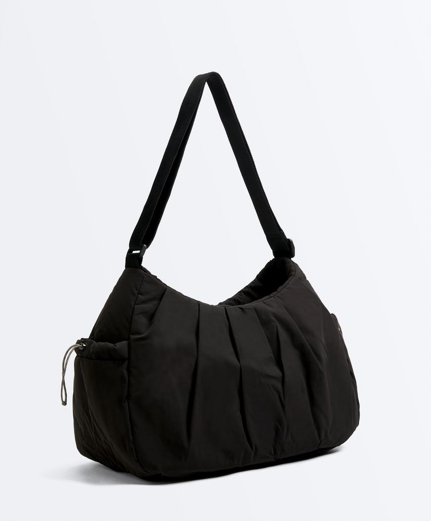 Сумка-шопер с боковыми карманами