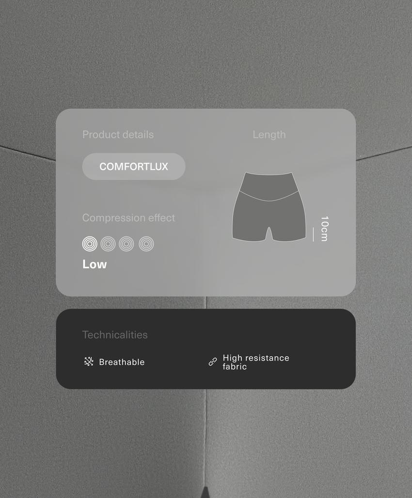 Легинсы Hot Pants Comfortlux High rise 10 см