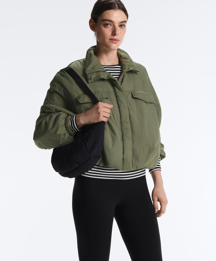 Стеганая сумка с плечевым ремнем