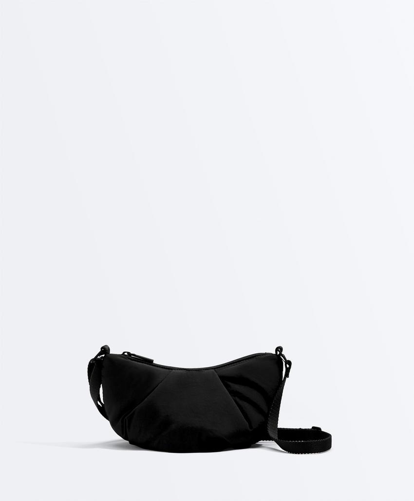 Стеганая мини-сумка через плечо